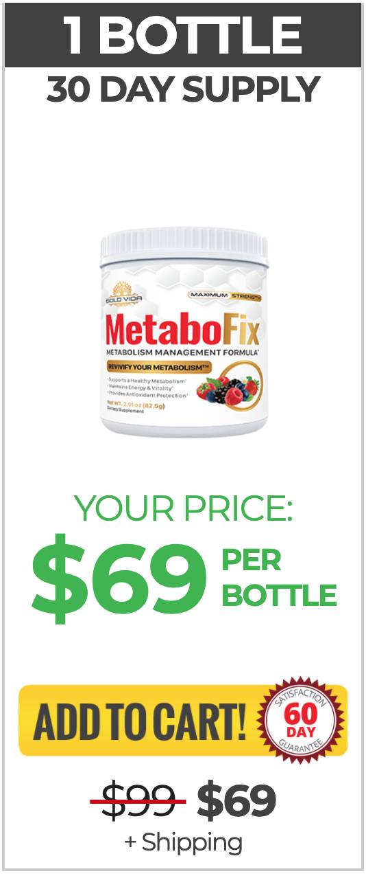 MetaboFix - 1 Bottle